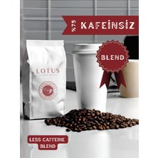 Lotus Coffee Less Caffeine Blend %75 Kafeinsiz Çekirdek Kahve 250 Gr