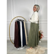 Moda 6893 Şaç Örgü Desenli Triko Kazak