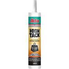 Akfix Ast Hıgh Tack Montaj Yapıştırıcı Ultra Güçlü 290ML Beyaz - AMS55 X12 Adet