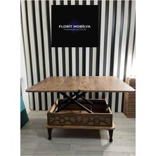 Florit Mobilya Smart Kademeli Akıllı Sehpa Sihirli Tekerlekli