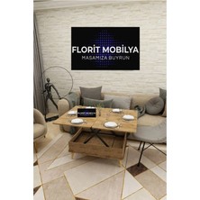Florit Mobilya Sihirli Salon Sehpası 3 Kademeli