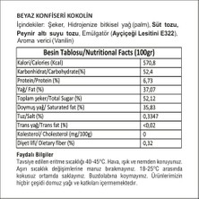 Beyaz Konfiseri Çikolata Kokolin 1 KG