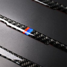 Bmw (F30) 2013-2015 / (F34) 2013-2016 Için Üç Renkli Karbon Fiber Araba CD Paneli Dekoratif Sticker