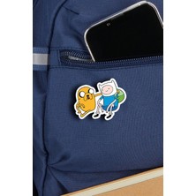 Rozzy Lab Adventure Time No2 - Pin - Rozet - Broş - Yaka Çanta Aksesuar