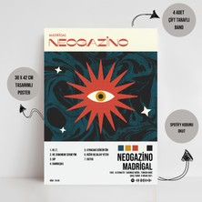Orendart Madrigal - Neogazino Albüm Spotify Çerçevesiz Tasarım Poster