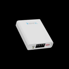 Enerx Powerbank 10000 mAh 2.1 Amper LED Göstergeli ENR-P1025DC Beyaz