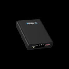 Enerx Powerbank 10000 Mah 2.1 Amper LED Göstergeli ENR-P1025DC Siyah