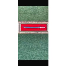 Özel Çerçeveli Orjinal El Yapımı Damascus  51 cm