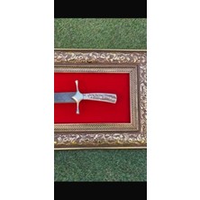 Özel Çerçeveli Orjinal El Yapımı Damascus  51 cm
