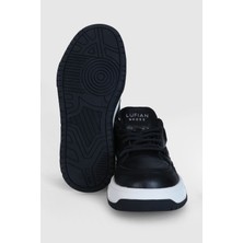 Lufian Mark Erkek Sneaker Ayakkabı Siyah