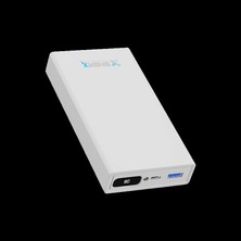 Enerx Powerbank 20000 mAh 22.5 Watt Dijital Göstergeli ENR-P20188DT Beyaz