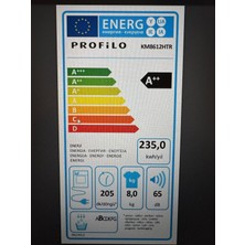 Profilo KM8612HTR A++ Isı Pompalı Kurutma Makinesi