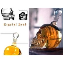 Populermarketim - Crystal Head Kuru Kafa Cam Şişe 350 ml