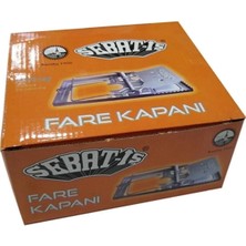 Çerçici Sebat-Iş Yaylı Metal Fare Kapanı 12 Adet