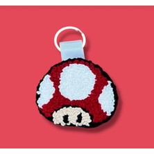 My Balli Store Super Mario Mantar Punch Anahtarlık