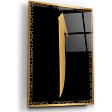 Marsilyan- Elif Hat Sanatı Cam Tablo