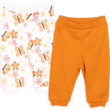 HelloBaby Basic Kız Kelebek Desenli 2li Patiksiz Alt Kız Bebek
