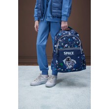 DeFacto Erkek Çocuk Uzay Desenli Okul Çantası C8333A8NS