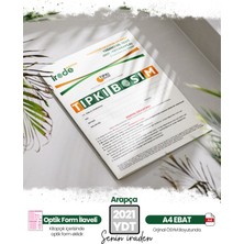 İrade Yayınları 2021 YDT ÖSYM Çıkmış Soru Arapça Tıpkı Basım Çözümlü Deneme Kitapçığı