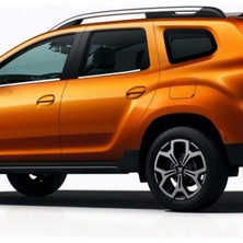 Dacia Duster 2018 -2024 Modeller Arası Krom Cam Çıtası 4 Parça Paslanmaz Çelik