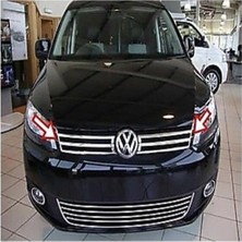 Vw Caddy 2010-2014 Model Arası Krom Ön Panjur 2 Parça Paslanmaz Çelik