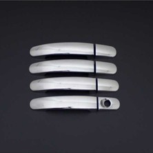 Ford Focus-2 2005-2011 Model Arası Krom Kapı Kolu 4 Kapı 8 Parça Paslanmaz Çelik