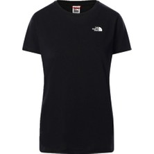 The North Face W SS Sımple Dome Tee Siyah Kadın T-Shirt NF0A4T1AJK31
