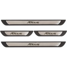 Focus -2 2005-2011 Modeller Old Krom Kapı Eşiği 4 Parça Paslanmaz Çelik