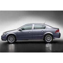 Opel Astra H Kasa Sedan 2004-2011 Modeller Arası Krom Cam Çıtası 4 Parça Paslanmaz Çelik