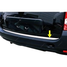 Dacia Duster 2010-2017 Krom Bagaj Alt Çıtası Paslanmaz Çelik