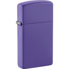 Zippo Slim Mor-Purple Matte Dizayn Çakmak
