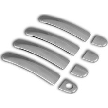 Volkswagen Bora 1998-2004 Modeller Arası Krom Kapı Kolu 4 Kapı Paslanmaz Çelik