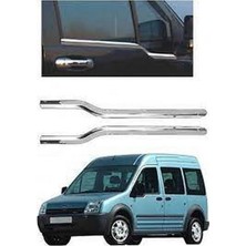 Ford Connect 2009-2014 Krom Cam Çıtası 2 Parça Paslanmaz Çelik