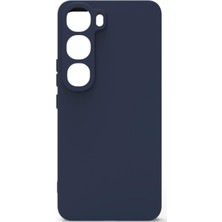 Eonaks Vivo V40 Lite Kılıf Kamera Korumalı Silikon Rubber Arka Kapak