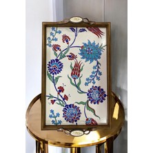 Eporselen El Yapımı Sunumluk Tepsi (25 cm x 40 Cm)