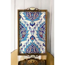 Eporselen El Yapımı Sunumluk Tepsi (25 cm x 40 Cm)