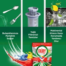 Fairy Platinum Plus Bulaşık Makinesi Deterjanı Kapsülü / Tableti; 50 Yıkama Limon Kokulu