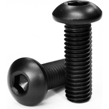 İlta Life Bombe Başlı İmbus Civata Siyah Din 7380 M6  x  30 mm 50 Adet