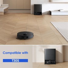 T30S Robot Süpürge Ana Yan Fırça Hepa Filtre Paspas Bezi Toz Torbaları Yedek Parçaları (Yurt Dışından)