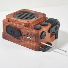East China Station Retro Bluetooth Hoparlör Taşınabilir Radyo (Yurt Dışından)