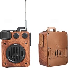 East China Station Retro Bluetooth Hoparlör Taşınabilir Radyo (Yurt Dışından)