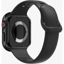 Spigen Apple Watch 46mm Seri 10 Kılıf Thin Fit Black - ACS08601