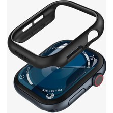 Spigen Apple Watch 46mm Seri 10 Kılıf Thin Fit Black - ACS08601