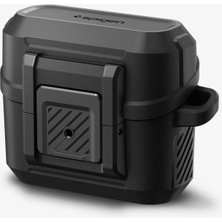 Spigen Galaxy Buds 3 / 3 Pro Kılıf Lock Fit Matte Black - ACS08332