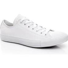 Converse Chuck Taylor All Star Tonal Leather Unisex Beyaz Sneaker