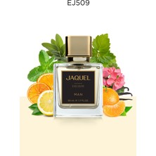 Jaquel EJ509 Exclusive Erkek Parfüm 50ml, Oryantal, Nane, Elma Şekeri, Sardunya, Vanilya