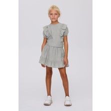 Beverly Hills Polo Club Bg Store Kız Çocuk Gri Melanj Bluz