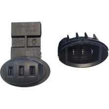 Tefal Türk Kahve Makineleri CM8111, CM8116, CM8118 CM8201, CM8203,  Cezve Konnektörü  Erkek ve Dişi Set Uyumlu