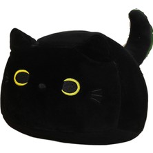 Graceful Gatherings 40CM Kara Kedi Yastık Peluş Sevimli Sevimli Sevimli Sevimli Kedi (Yurt Dışından)