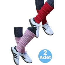 Tezzgelsin Kadın Dört Mevsim Ayaksız Triko Tozluk 2'li Set